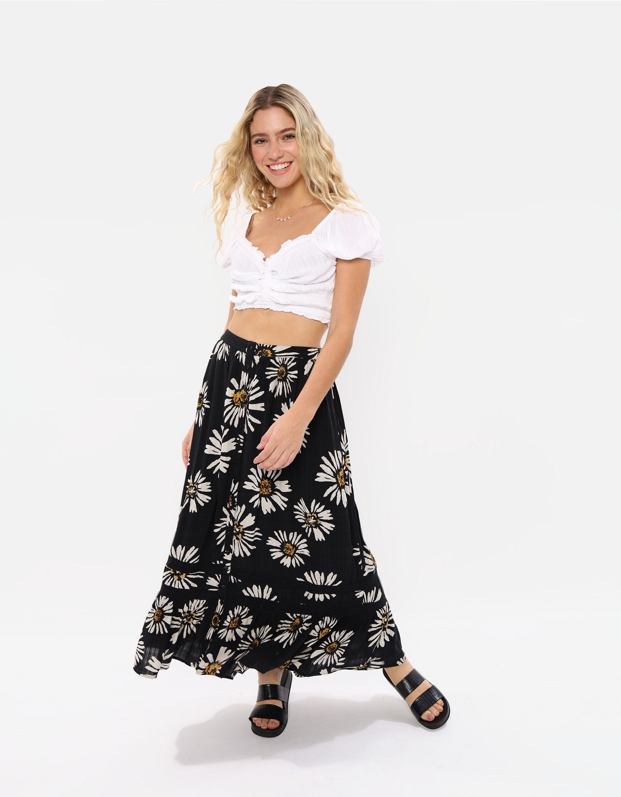 Shop AE Mesh Midi Skirt online  American Eagle Outfitters Egypt