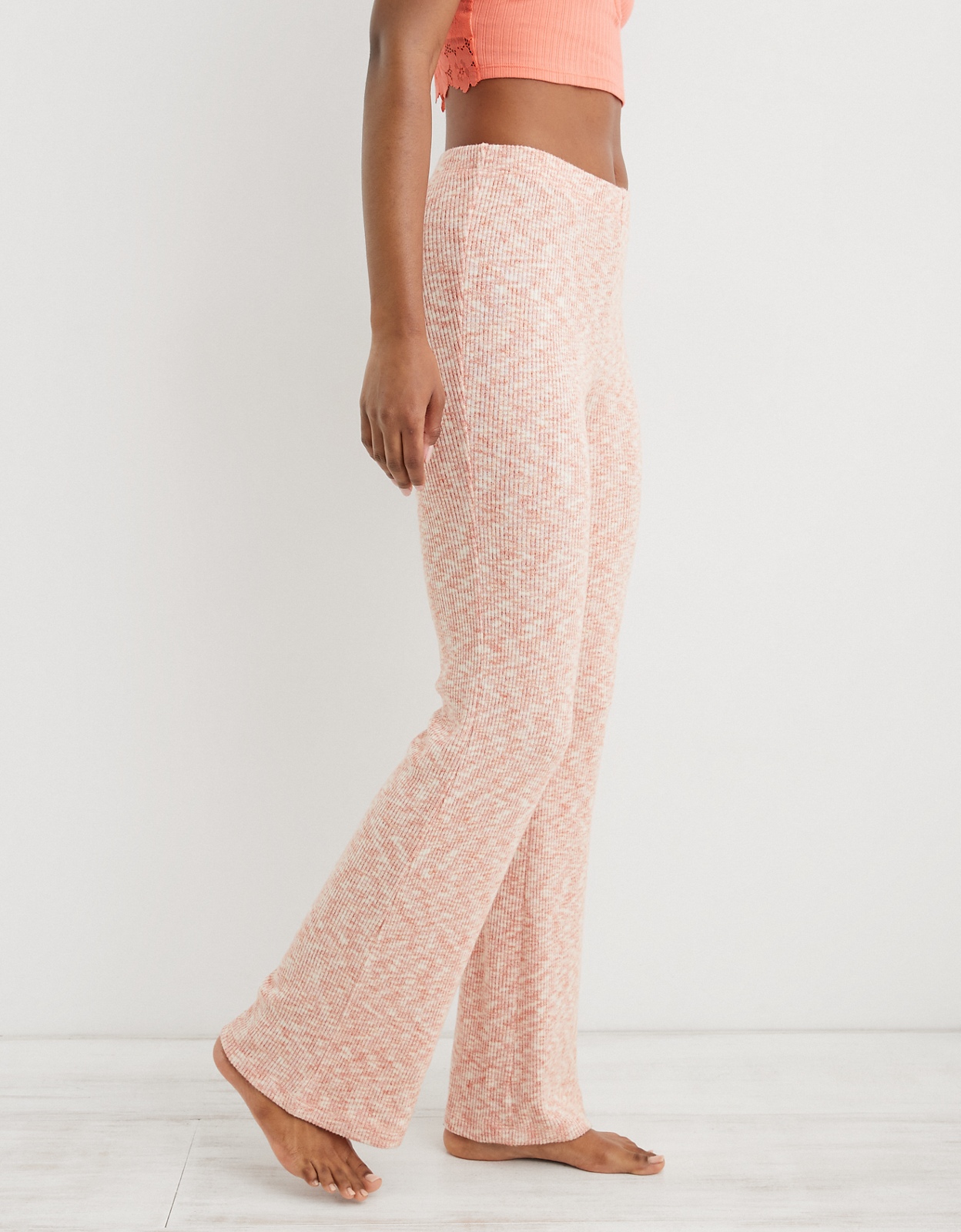 Shop Aerie High Waisted Slim Flare Pant online | American Eagle