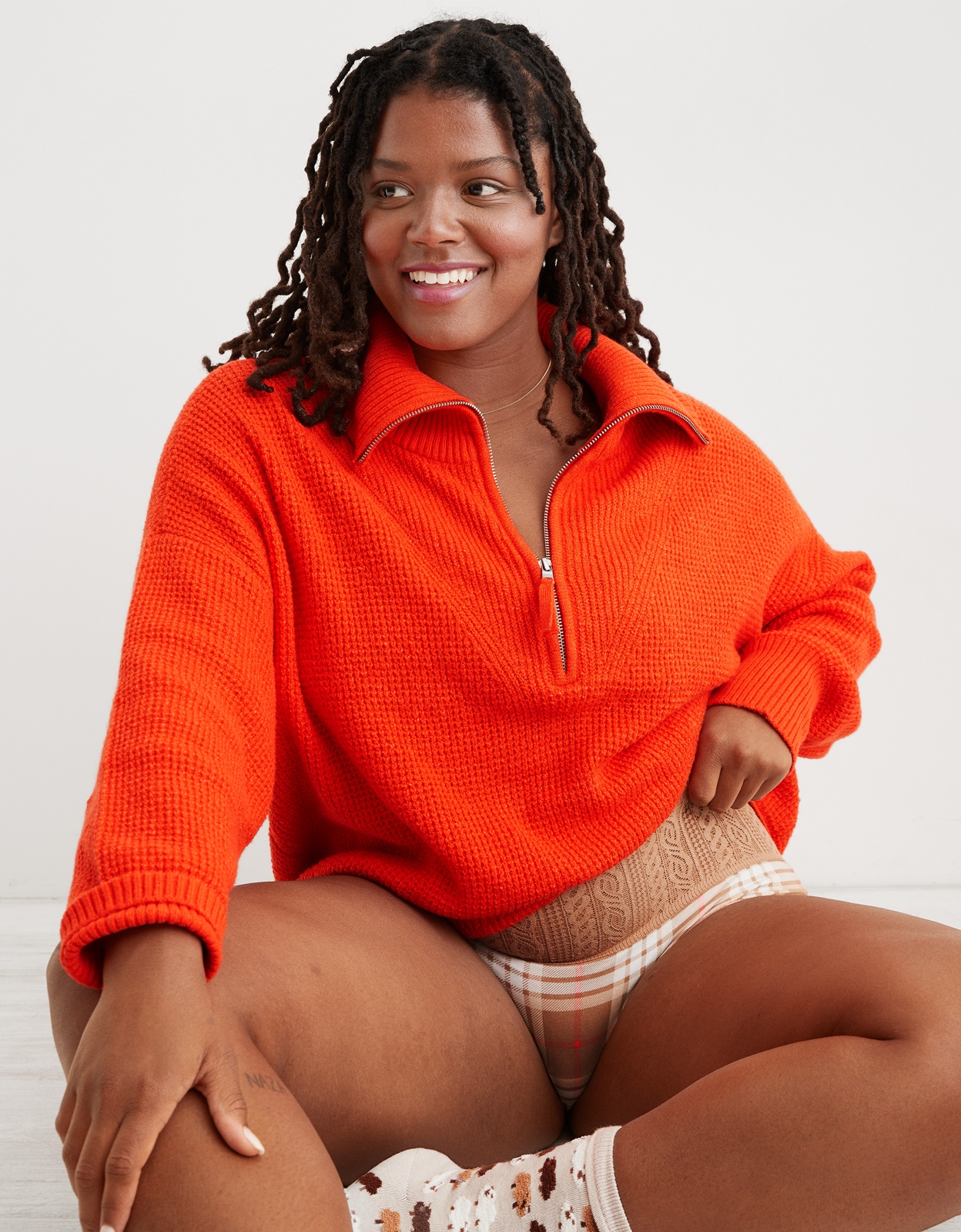 Aerie 2025 red sweater