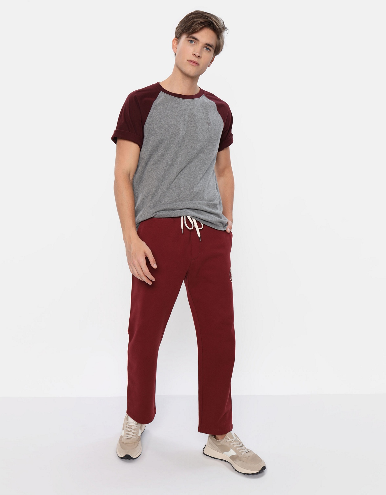 American Eagle Outfitters, Pants & Jumpsuits, American Eagle Everything  Pocket Leggings Burgundy