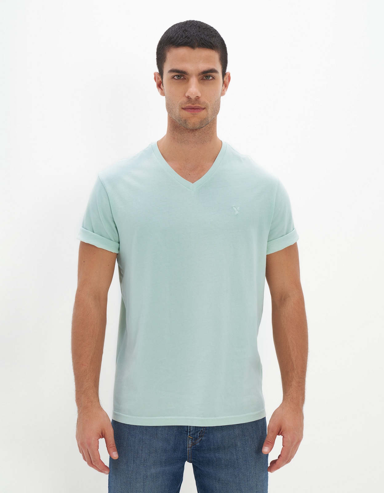 american eagle v neck shirts