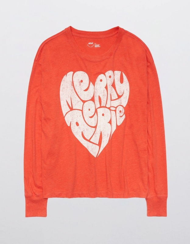 Aerie Plush Henley Long sleeve T-Shirt